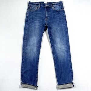 Flint and Tinder Selvedge Jeans Mens 31x32 Straight Fit Redline Denim Huckberry